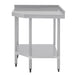Vogue Stainless Steel Corner Table 600mm Vogue