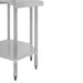Vogue Stainless Steel Corner Table 600mm Vogue
