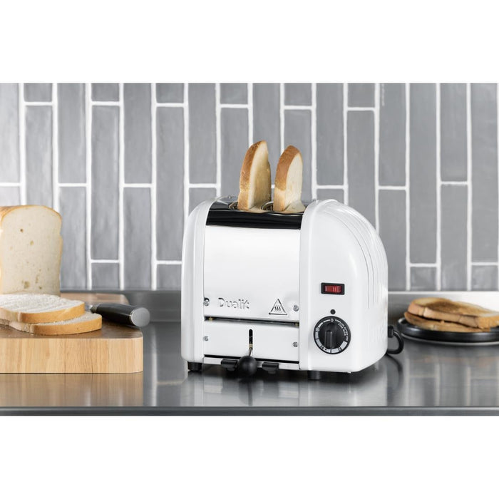 Dualit 2 Slice Vario Toaster White 20248 Dualit