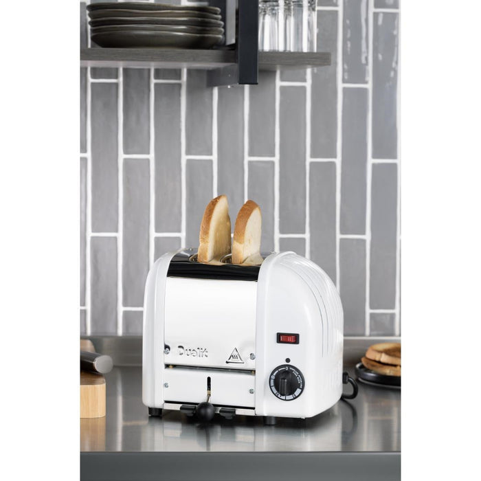 Dualit 2 Slice Vario Toaster White 20248 Dualit