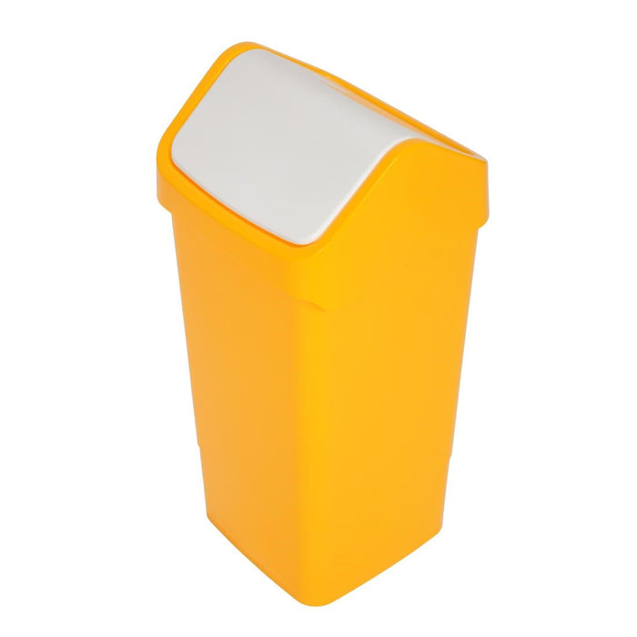 SYR Lucy Swing Top Bin Yellow 50Ltr Scot Young