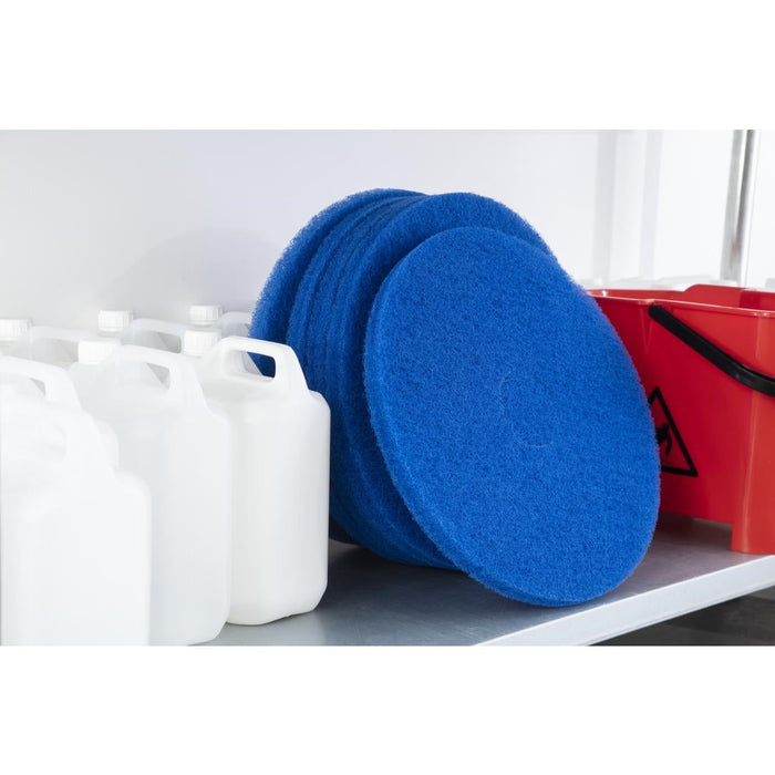 SYR Floor Cleaning Pad Blue (5 Pack) Scot Young