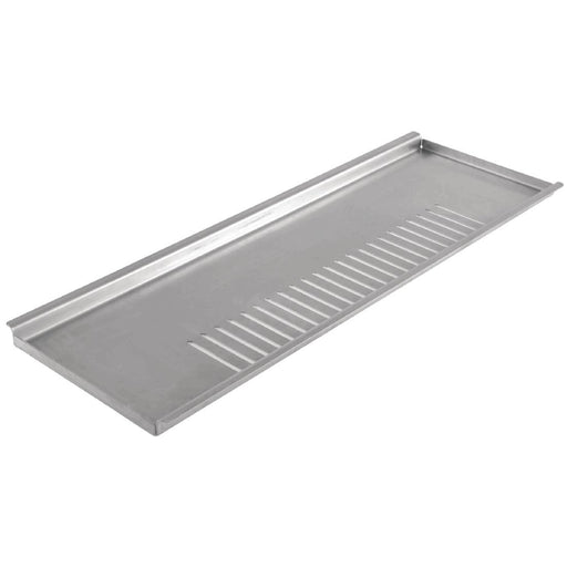Stainless Steel. For use with CE133. 1 x BBQ plate, 2 x side covers