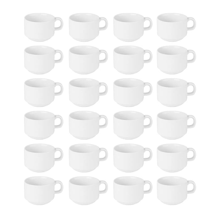 Olympia Athena Stacking Cups 200ml/7oz (24 Pack) Olympia