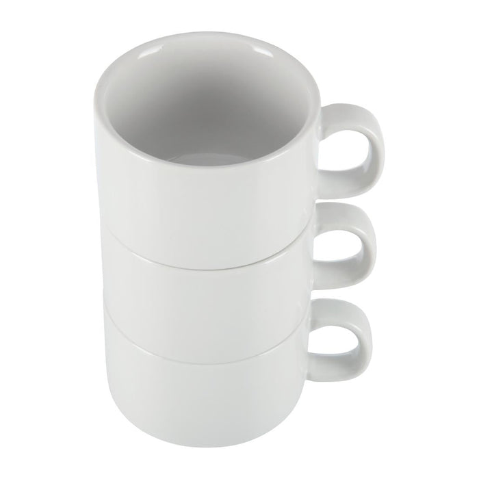 Olympia Athena Stacking Cups 200ml/7oz (24 Pack) Olympia