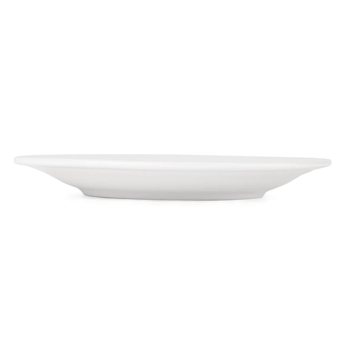 Olympia Athena Wide Rimmed Plates 165mm/6 1/2" White (12 Pack) Olympia
