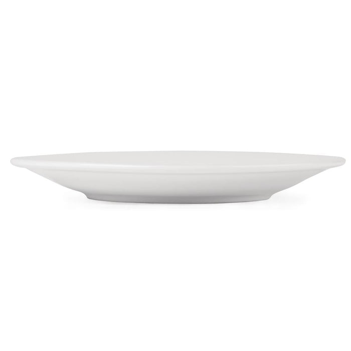 Olympia Athena Wide Rimmed Plates 202mm/8" White (12 Pack) Olympia