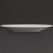 Olympia Athena Wide Rimmed Plates 228mm/9" White (12 Pack) Olympia