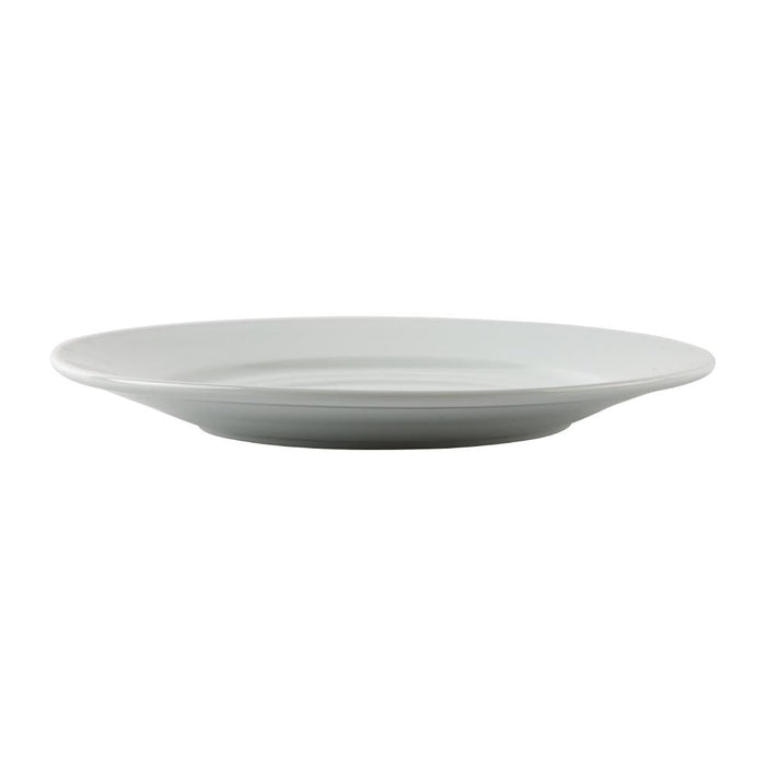 Olympia Athena Wide Rimmed Plates 228mm/9" White (12 Pack) Olympia