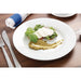 Olympia Athena Wide Rimmed Plates White 254mm/10" (12 Pack) Olympia