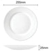 Olympia Athena Wide Rimmed Plates White 254mm/10" (12 Pack) Olympia