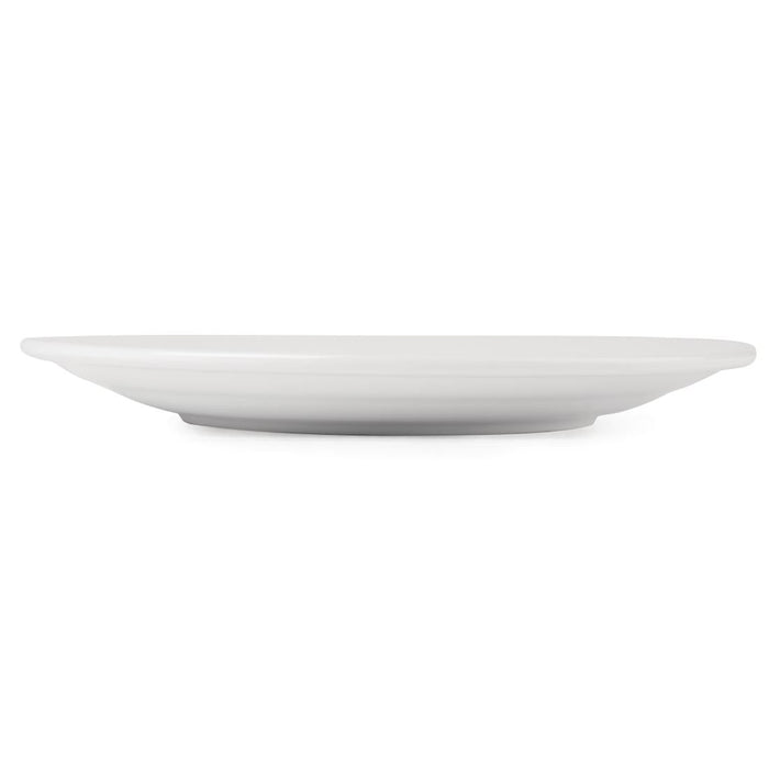 Olympia Athena Wide Rimmed Plates 280mm/11" White (6 Pack) Olympia