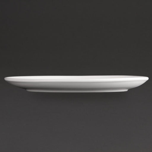 Olympia Athena Hotelware Oval Coupe Plates 254x197mm (12 Pack) Olympia