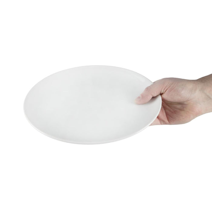 Olympia Athena Hotelware Oval Coupe Plates 254x197mm (12 Pack) Olympia