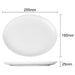 Olympia Athena Hotelware Oval Coupe Plates 254x197mm (12 Pack) Olympia