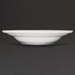 Olympia Athena Rimmed Soup and Pasta Bowls 228mm/9" (6 Pack) Olympia