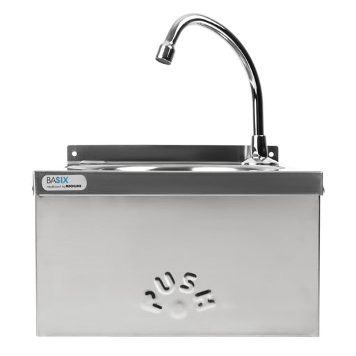 Basix Stainless Steel Knee Operated Hand Wash Basin Basix