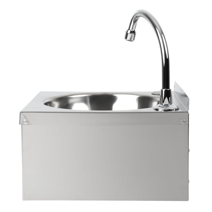 Basix Stainless Steel Knee Operated Hand Wash Basin Basix