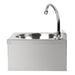 Basix Stainless Steel Knee Operated Hand Wash Basin Basix