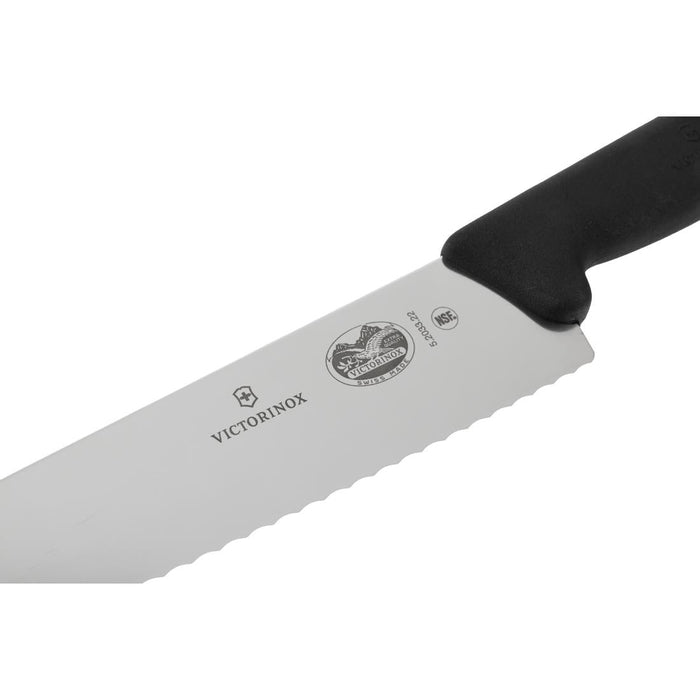 Victorinox Fibrox Serrated Carving Knife 22.2cm Victorinox