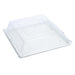 303(L)x303(W)mm. Material: Polycarbonate
