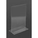 Upright Acrylic Menu Holder A5 Deflecto Europe