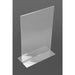 Upright Acrylic Menu Holder A4 Deflecto Europe