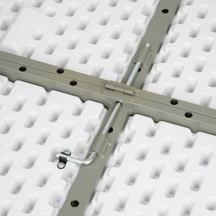 Bolero 5ft Round Folding Table White Bolero