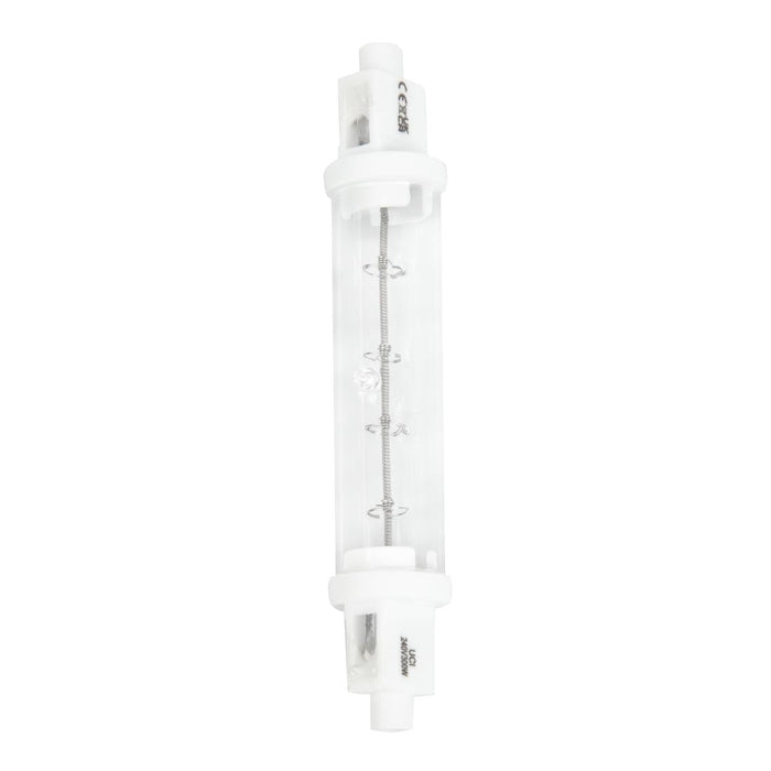 Jacketed Infrared Quartz Heat Bulb R7 118mm 300W Oxford Hardware