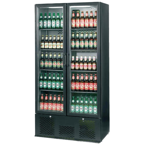 Capacity: 492 bottles. Model ZX20. Black