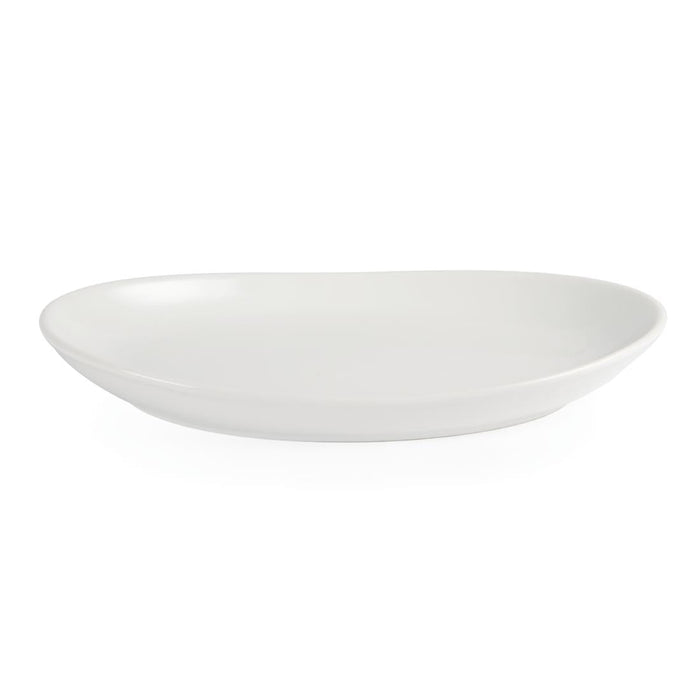 Olympia Whiteware French Deep Oval Plates 304mm (4 Pack) Olympia