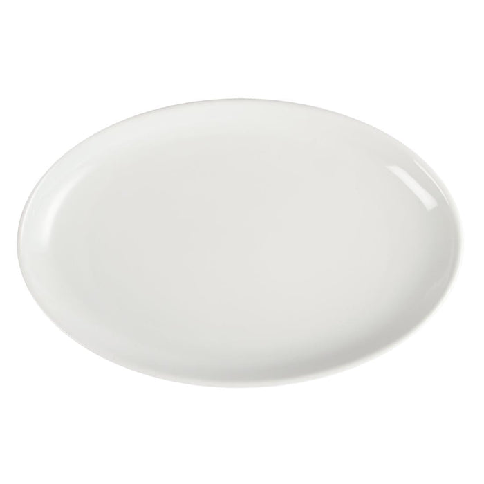 Olympia Whiteware French Deep Oval Plates 304mm (4 Pack) Olympia