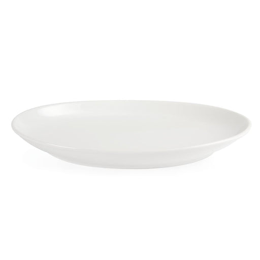 Olympia Whiteware French Deep Oval Plates 365mm (2 Pack) Olympia