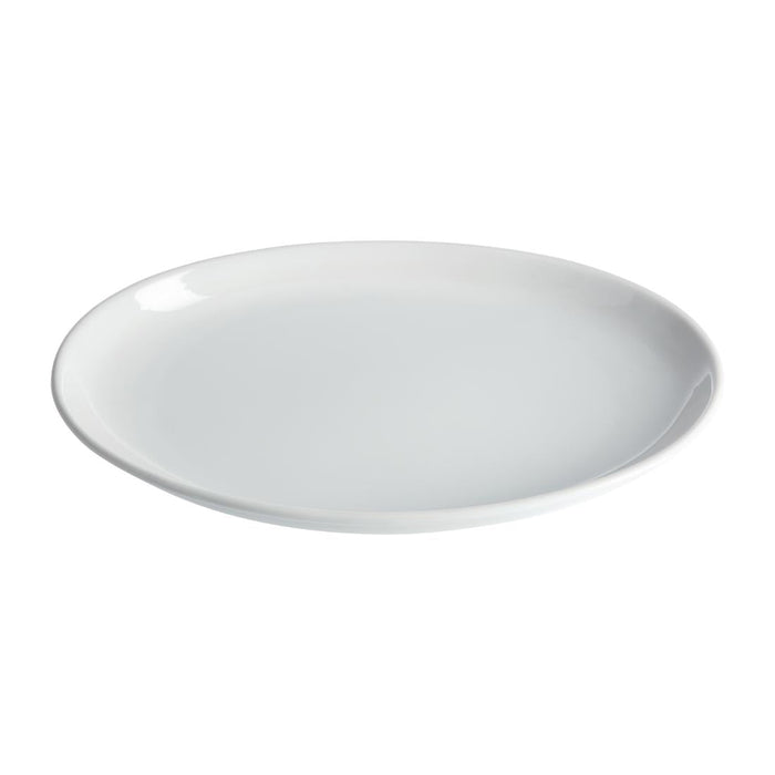 Olympia Whiteware French Deep Oval Plates 365mm (2 Pack) Olympia