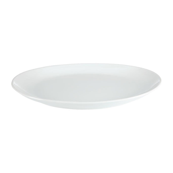 Olympia Whiteware French Deep Oval Plate 500mm Olympia