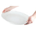 Olympia Whiteware French Deep Oval Plate 500mm Olympia
