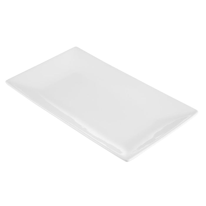 Olympia Whiteware Serving Rectangular Platters 310mm (2 Pack) Olympia