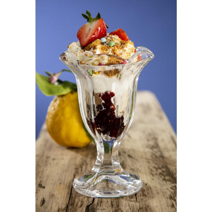 Olympia Traditional Tall Sundae Glasses 185ml (6 Pack) Olympia