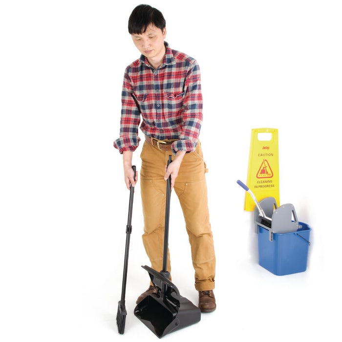 Jantex Lobby Dustpan and Broom Set Jantex
