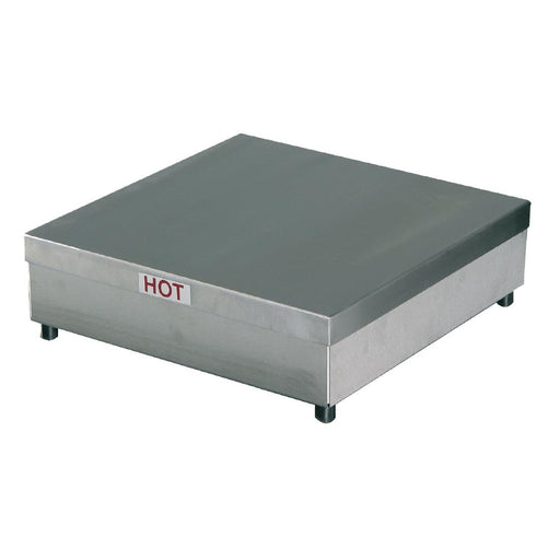 350W Width: 400mm. Stainless Steel top