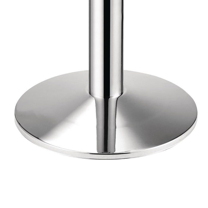 Bolero Round Tulip Table Base Chrome Bolero