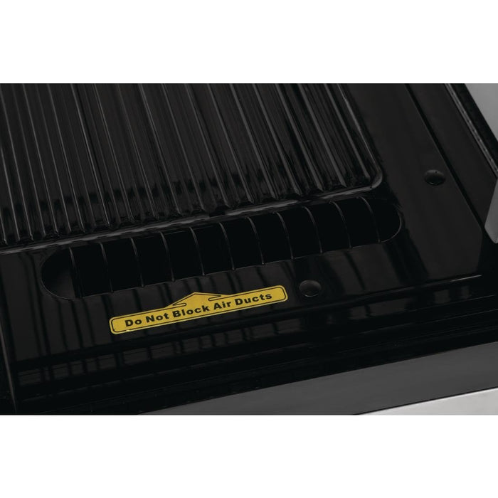 Polar G-Series Energy Efficient Countertop Food Display Fridge Black 120Ltr Polar