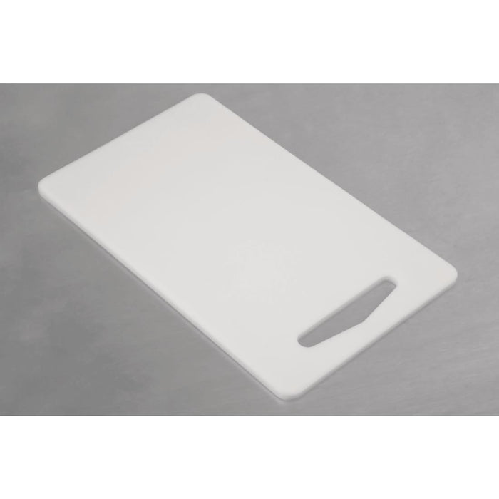 Hygiplas Low Density Cutting Board White 250x150x6mm Hygiplas