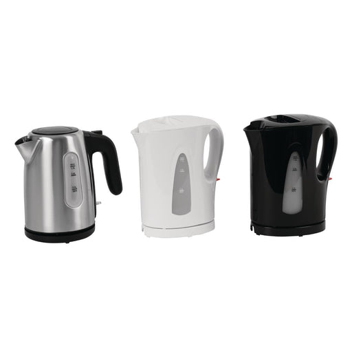Caterlite Hotel Room Kettle Black 1Ltr Caterlite