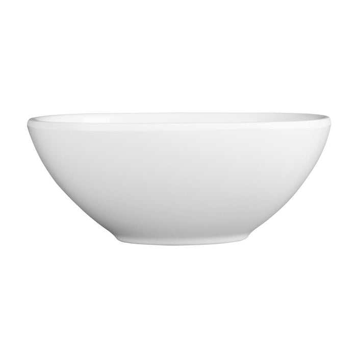Olympia Kristallon Melamine Rounded Square Bowls 275ml (6 Pack) Olympia