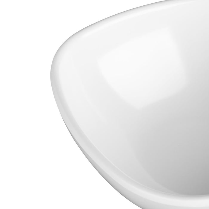 Olympia Kristallon Melamine Rounded Square Bowls 275ml (6 Pack) Olympia