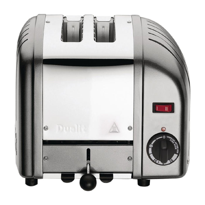 Dualit 2 Slice Vario Toaster Metallic Silver 20242 Dualit