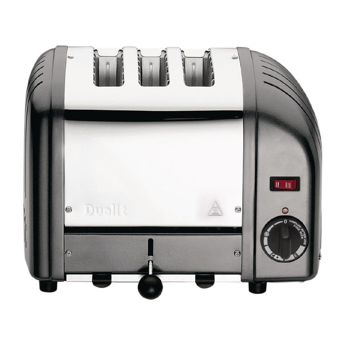 Dualit 3 Slice Vario Toaster Metallic Charcoal 30080 Dualit