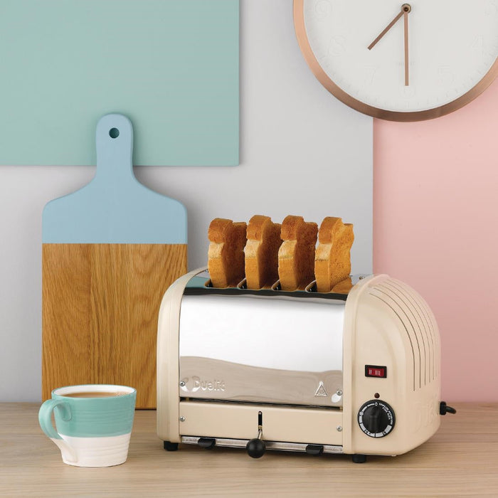 Dualit 4 Slice Vario Toaster Utility Cream 40354 Dualit