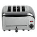 1kW. 4 Slots. Colour: Polished steel